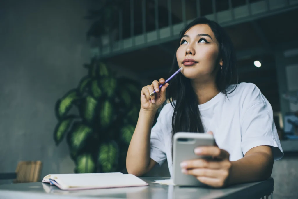 A women preparing answers she should ask while hiring a nanny